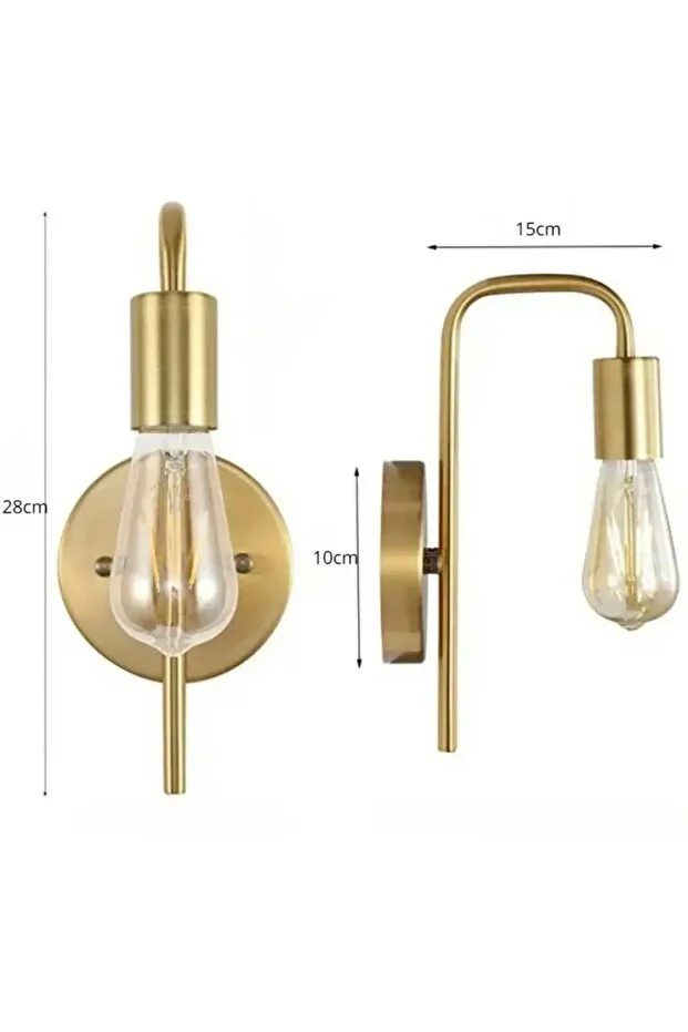 Tuana Gold Boyalı 2li Aplik